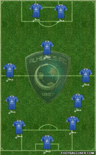 Al-Hilal (KSA) Formation 2015