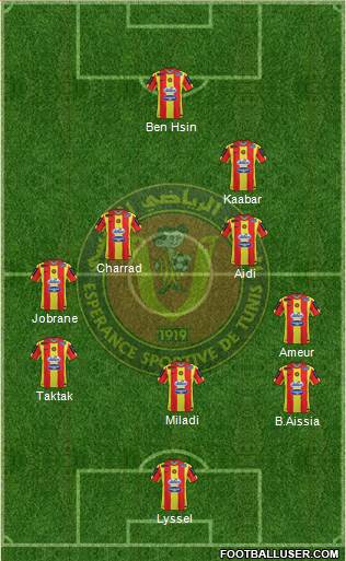Espérance Sportive de Tunis Formation 2015