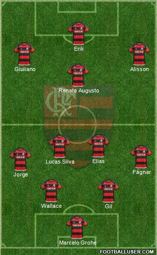 CR Flamengo Formation 2015