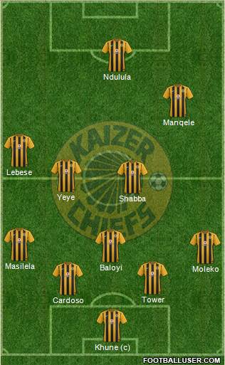 Kaizer Chiefs Formation 2015