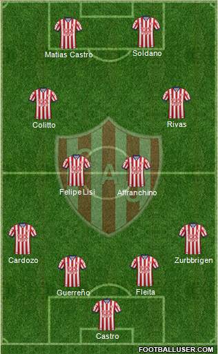 Unión de Santa Fe Formation 2015
