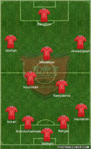 Persepolis Tehran Formation 2015