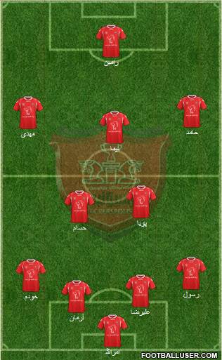 Persepolis Tehran Formation 2015