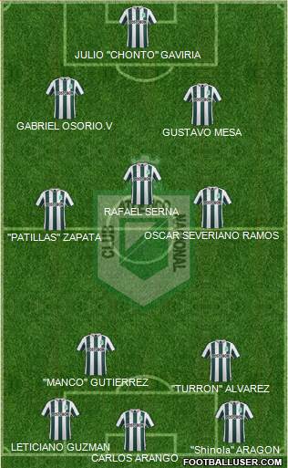 CDC Atlético Nacional Formation 2015