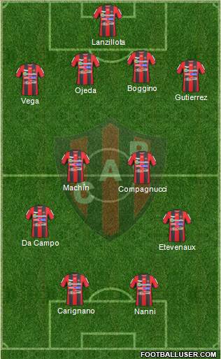 Patronato de Paraná Formation 2015