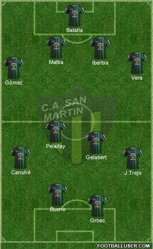 San Martín de San Juan Formation 2015