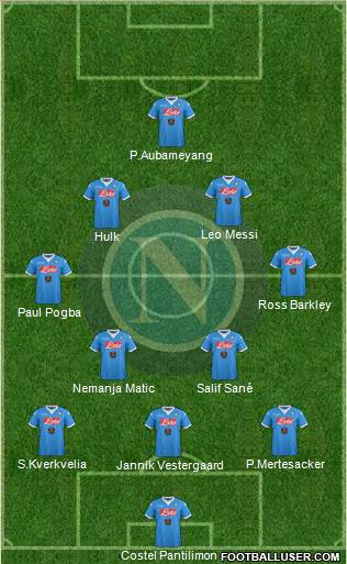 Napoli Formation 2015
