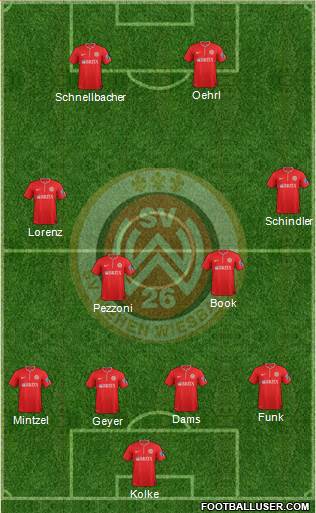 SV Wehen Wiesbaden Formation 2015