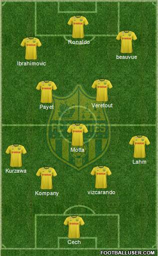 FC Nantes Formation 2015