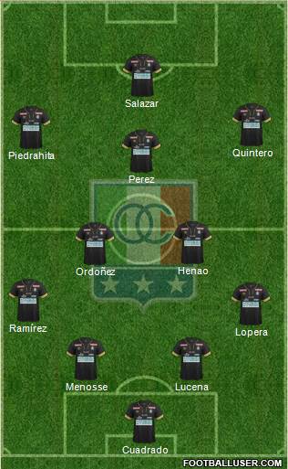 CD Once Caldas Formation 2015