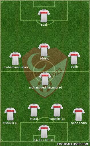 Turkey Formation 2015