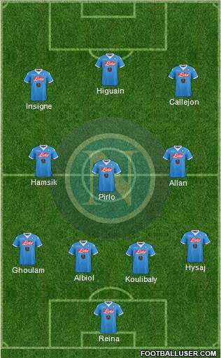 Napoli Formation 2015