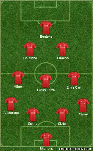 Liverpool Formation 2015