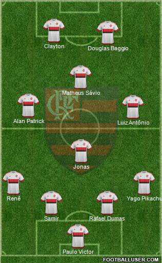 CR Flamengo Formation 2015