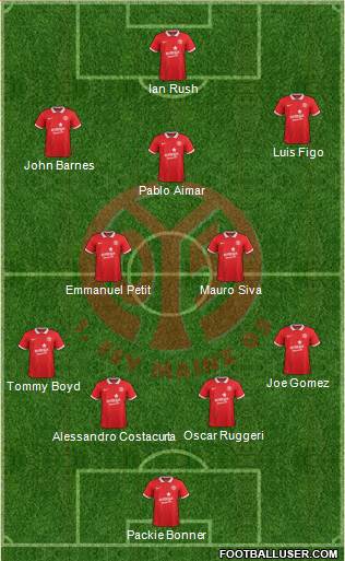1.FSV Mainz 05 Formation 2015