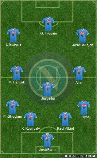 Napoli Formation 2015