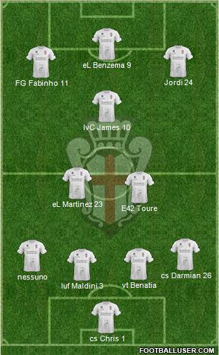 Pro Vercelli Formation 2015