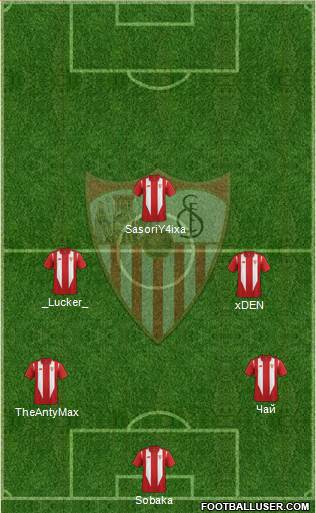 Sevilla F.C., S.A.D. Formation 2015