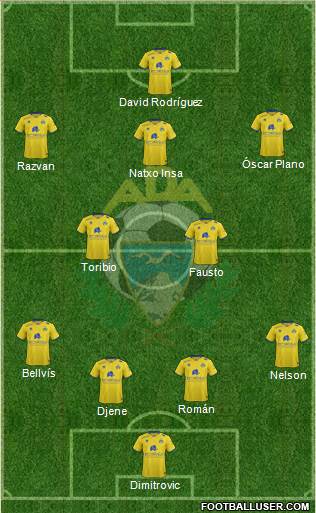 A.D. Alcorcón Formation 2015