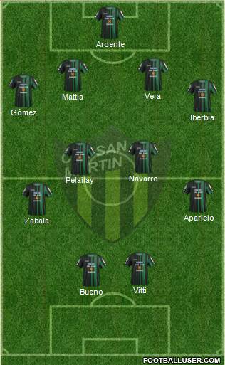 San Martín de San Juan Formation 2015