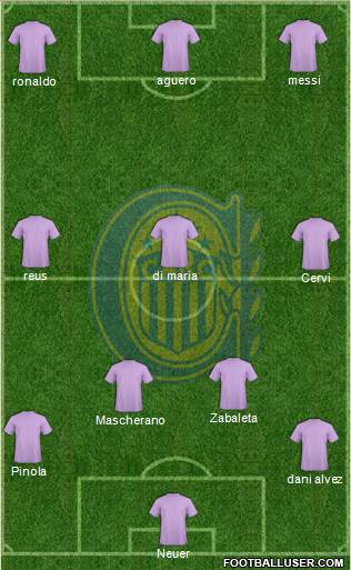 Rosario Central Formation 2015