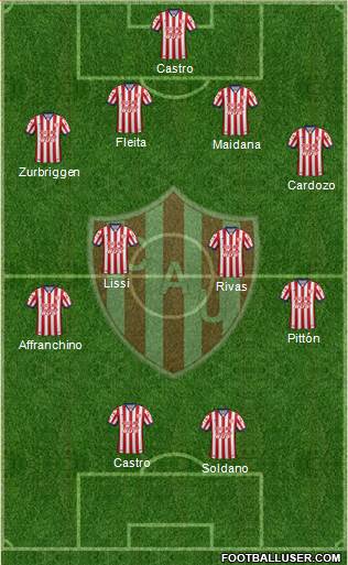 Unión de Santa Fe Formation 2015