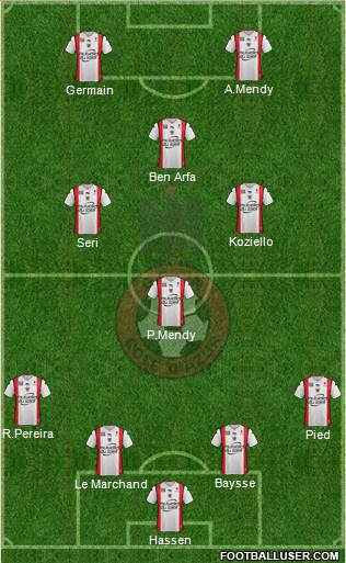 OGC Nice Côte d'Azur Formation 2015
