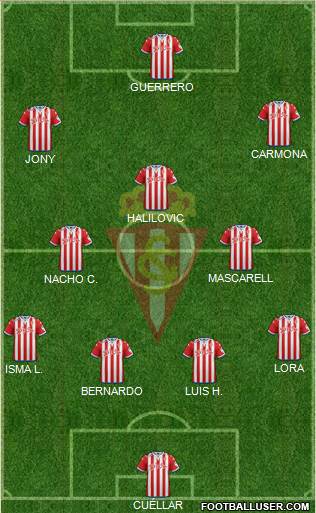 Real Sporting S.A.D. Formation 2015
