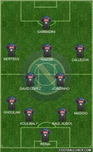 Napoli Formation 2015