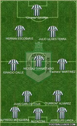 CDC Atlético Nacional Formation 2015