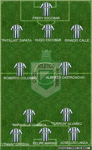 CDC Atlético Nacional Formation 2015
