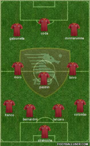 Salernitana Formation 2015