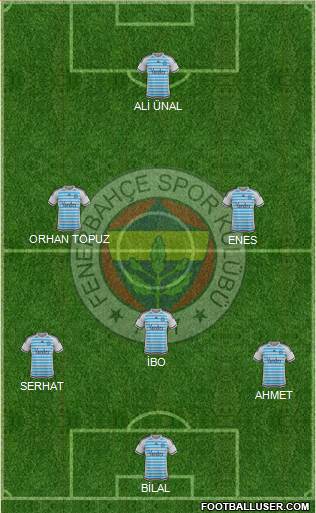 Fenerbahçe SK Formation 2015