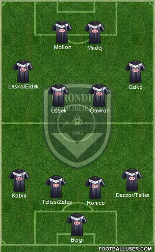 FC Girondins de Bordeaux Formation 2015