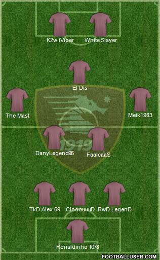 Salernitana Formation 2015