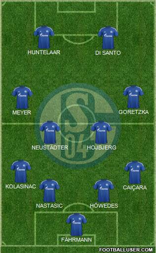 FC Schalke 04 Formation 2015