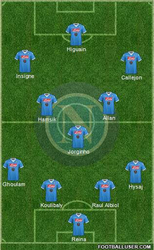 Napoli Formation 2015