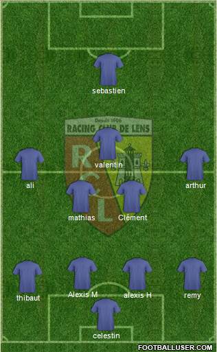 Racing Club de Lens Formation 2015