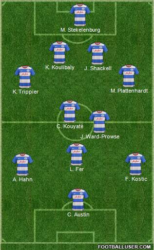 Queens Park Rangers Formation 2015