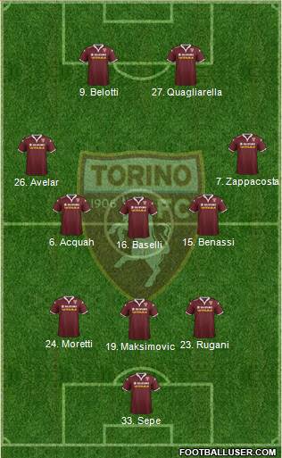 Torino Formation 2015