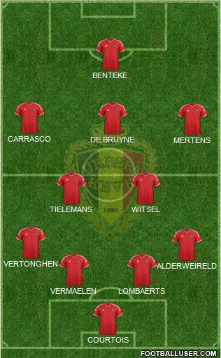 Belgium Formation 2015