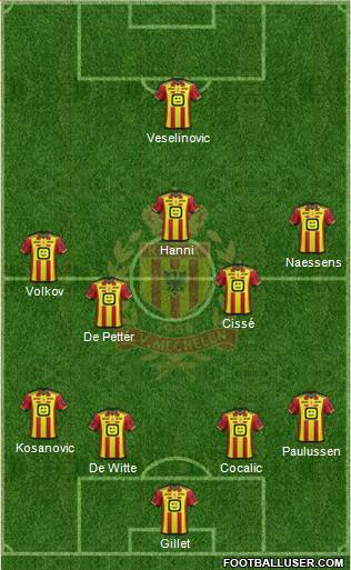 Yellow Red KV Mechelen Formation 2015
