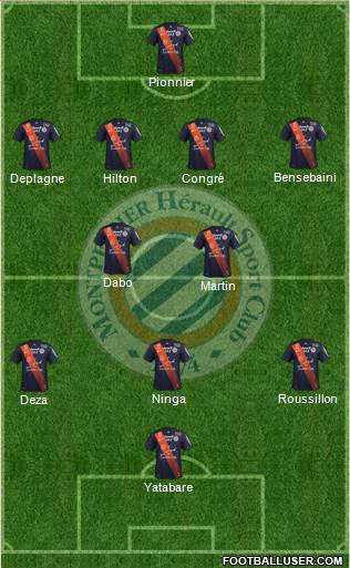 Montpellier Hérault Sport Club Formation 2015