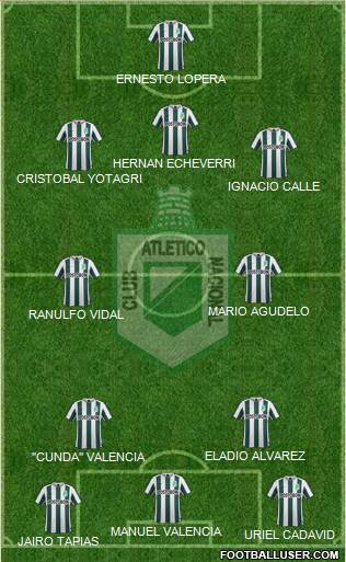 CDC Atlético Nacional Formation 2015