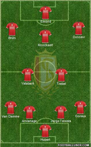 R Standard de Liège Formation 2015