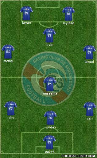 Racing Club de Strasbourg-Football Formation 2015