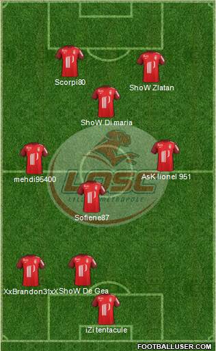 LOSC Lille Métropole Formation 2015