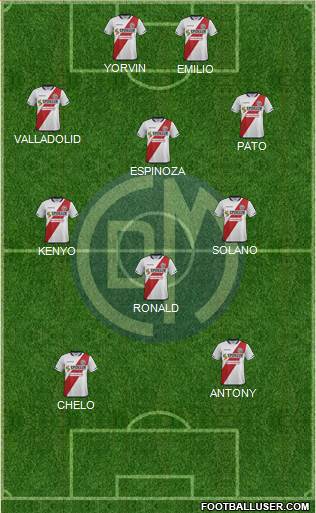 CC Deportivo Municipal Formation 2015