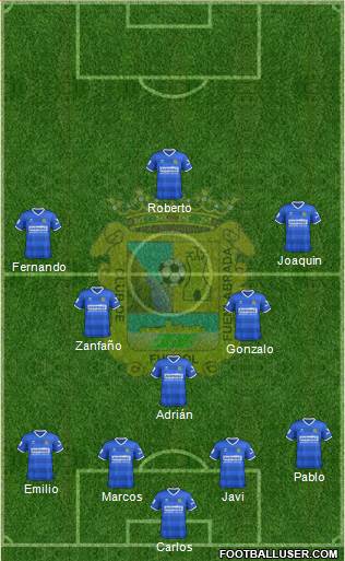 C.F. Fuenlabrada Formation 2015