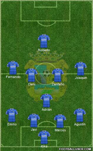 C.F. Fuenlabrada Formation 2015